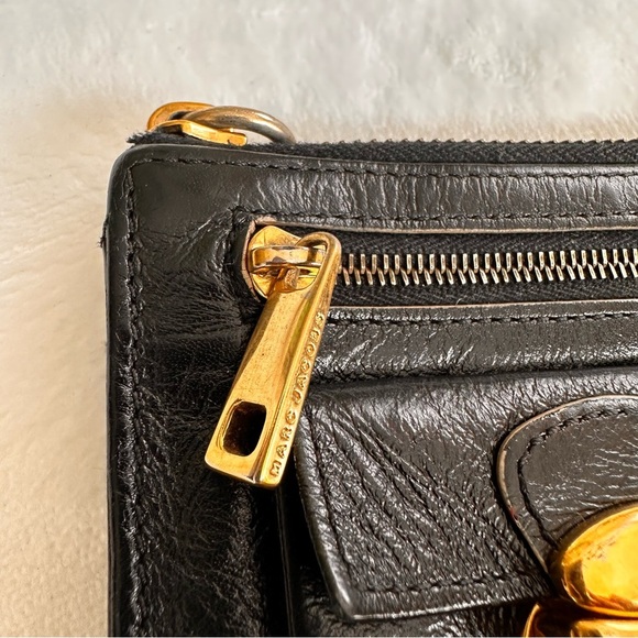 Marc Jacobs Vintage Black Long Leather Wallet - Picture 14 of 15